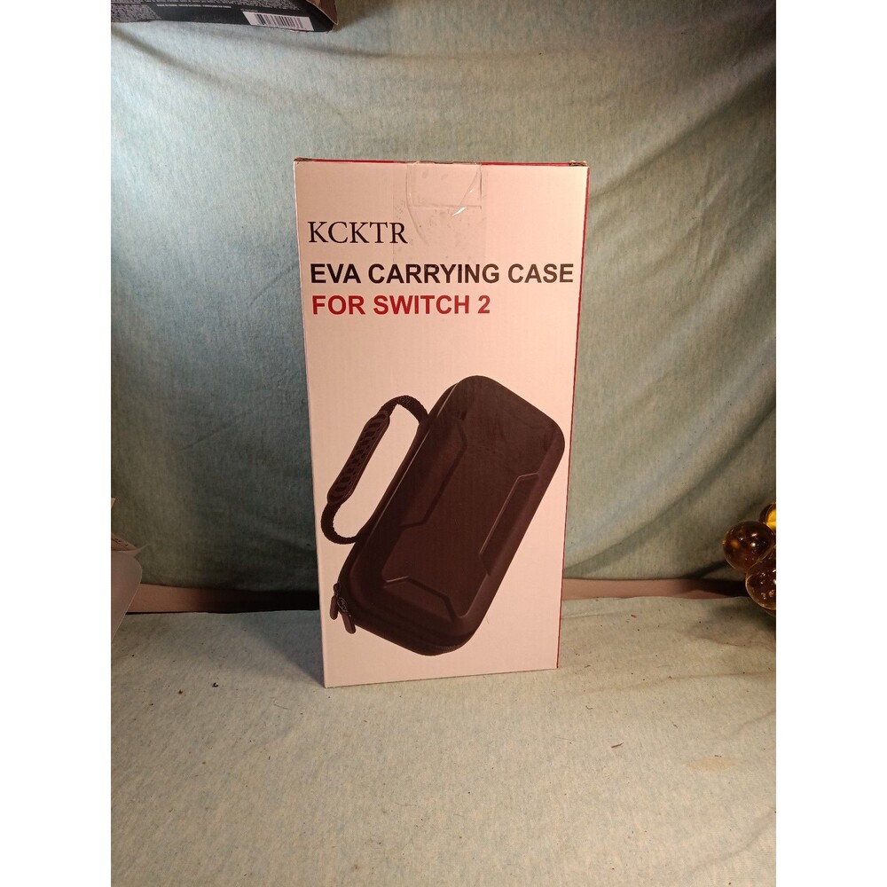 KCKTR EVA Carrying Case for the Nintendo Switch 2 console black